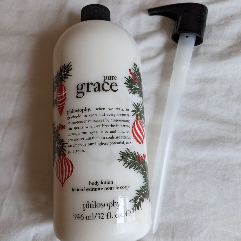 Philosophy Pure Grace body lotion with pump